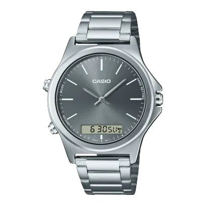 Casio - MTP - VC01D - 8E - Stainless Steel Watch For Men - Zamana.pk Main image