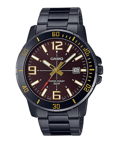 Casio MTP - VD01B - 5B Stainless Steel Watch for Men - Zamana.pk
