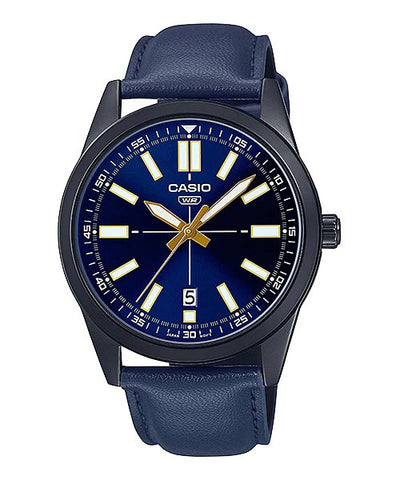 Casio MTP - VD02BL - 2EUDF Stainless Steel Watch for Men - Zamana.pk