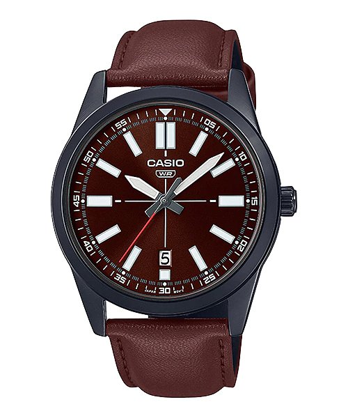 Casio MTP - VD02BL - 5E Stainless Steel Watch for Men - Zamana.pk Main image