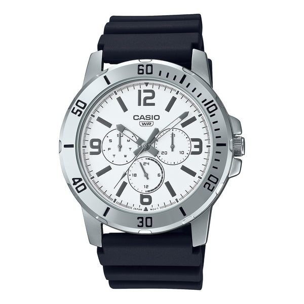 Casio MTP - VD300 - 7BUDF Stainless Steel Watch for Men - Zamana.pk