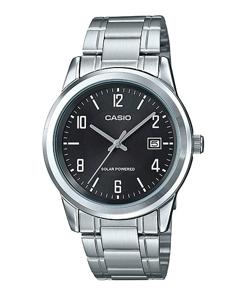 CASIO MTP - VS01D - 1B Analogue Watch. Stainless Steel - Zamana.pk