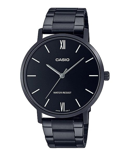 Casio MTP - VT01B - 1BUDF Stainless Steel Watch for Men - Zamana.pk