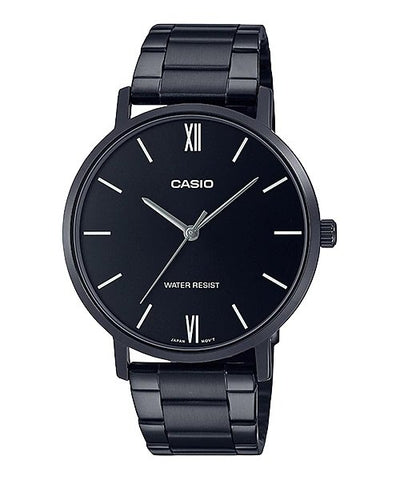Casio MTP - VT01B - 1BUDF Stainless Steel Watch for Men - Zamana.pk