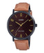 Casio MTP - VT01BL - 5BUDF Stainless Steel Watch for Men - Zamana.pk