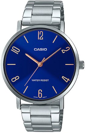 Casio MTP - VT01D - 2B2UDF Analog Brand Enticer Men Watch - Zamana.pk Main image