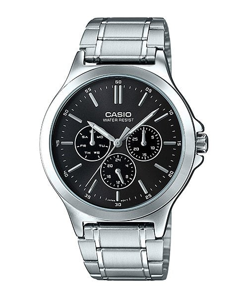 Casio Multi-Dial Stainless Steel Men's Watch MTP-V300D-1AUDF Secondary image
