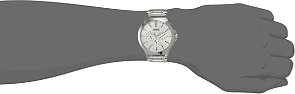 Casio Multi - Dial Stainless Steel Men's Watch MTP - V300D - 7AUDF - Zamana.pk