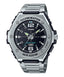 Casio MWA - 100HD - 1AVDF Stainless Steel Analog Mens Watch Illuminator 100M WR - Zamana.pk