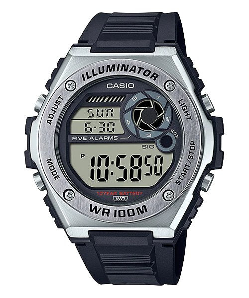 Casio - MWD - 100H - 1A - Stainless Steel Watch For Men - Zamana.pk Main image