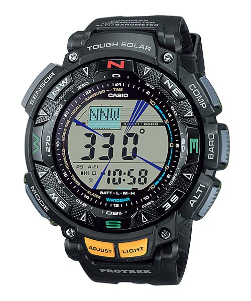 Casio - PRG - 240 - 1D - Stainless Steel Watch For Men - Zamana.pk Main image