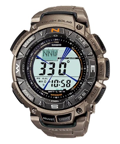 Casio - PRG - 240T - 7D - Stainless Steel Watch For Men - Zamana.pk Main image