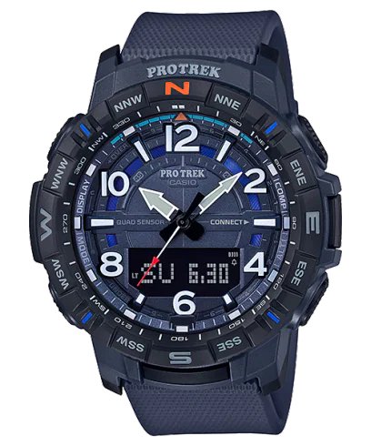 Casio - PRT - B50 - 2D - World Time Pro Trek Watch - Zamana.pk Main image