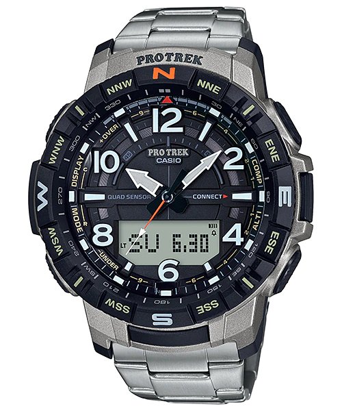 Casio - PRT - B50T - 7D - Quad Sensor Pro Trek Watch - Zamana.pk Main image