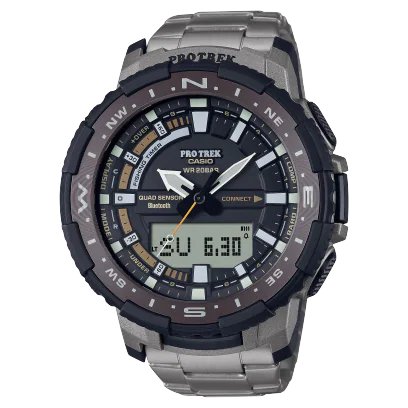 Casio - PRT - B70T - 7D - 200 - meter Water Resistant Pro Trek Watch - Zamana.pk Main image