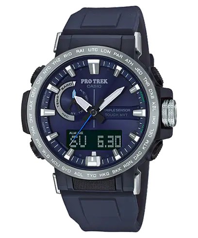 Casio - PRW - 60 - 2A - Analog - Digital with Triple Sensor Pro Trek Watch - Zamana.pk Main image