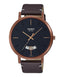 Casio Quartz MTP - B100RL - 1EVDF Male Leather Watch - Zamana.pk