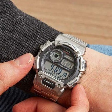 Casio Quartz Watch - AE - 1400WHD - 1A - For Men - Zamana.pk