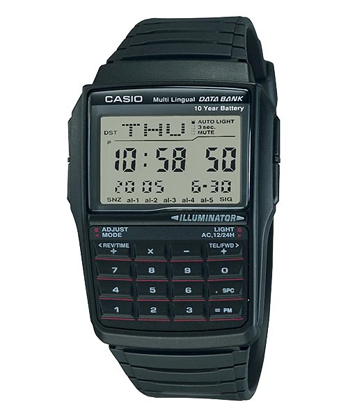 Casio Resin Band - DBC - 32 - 1ADF - For Men - Zamana.pk Main image