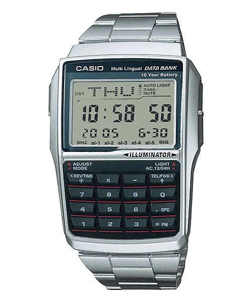 Casio Stainless Steel Band - DBC - 32D - 1A - For Men - Zamana.pk