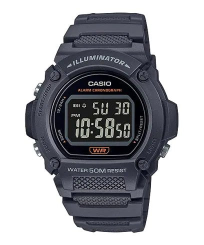 Casio - W - 219H - 8B - Stainless Steel Watch For Men - Zamana.pk Main image