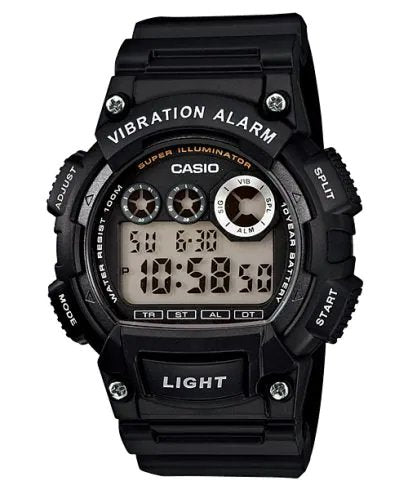 Casio - W - 735H - 1A - Stainless Steel Watch For Men - Zamana.pk Main image