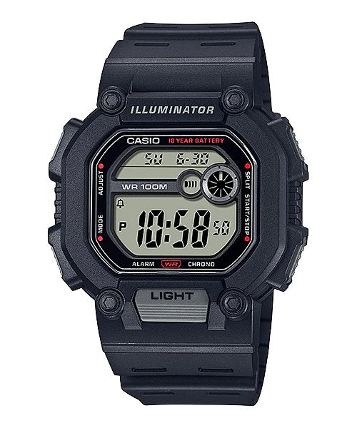 Casio - W - 737H - 1A - Stainless Steel Watch For Men - Zamana.pk Main image