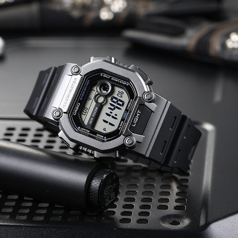 Casio - W - 737H - 1A2 - Stainless Steel Watch For Men - Zamana.pk Main image