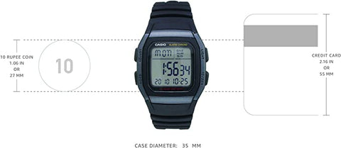 Casio W - 96H - 1BVDF Watch For Men - Zamana.pk