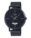 Casio Watch for Men MTP - B100MB - 1EVDF Analog Stainless Steel Black Band - Zamana.pk