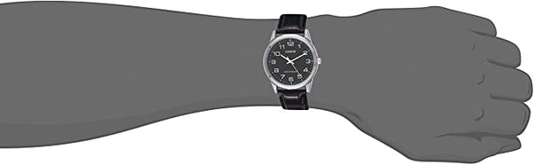 Casio Watch MTP - V001L - 1BUDF Leather Band - Zamana.pk