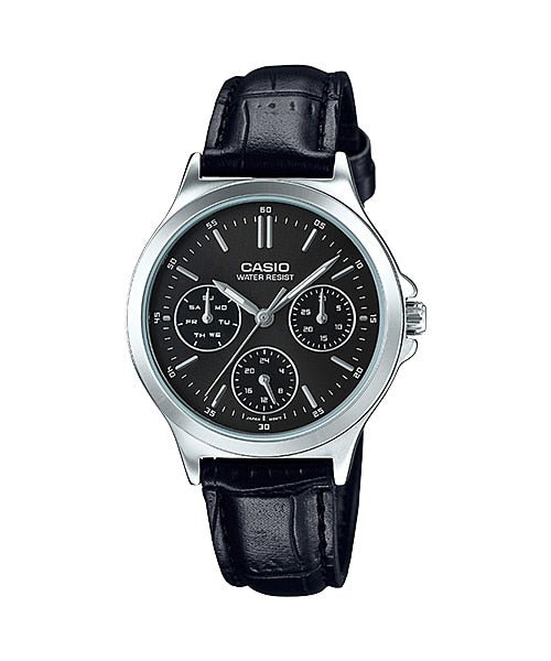 Casio Watch with Japanese Quartz Movement Woman Ltp - V300L - 1A 34mm - Zamana.pk Main image