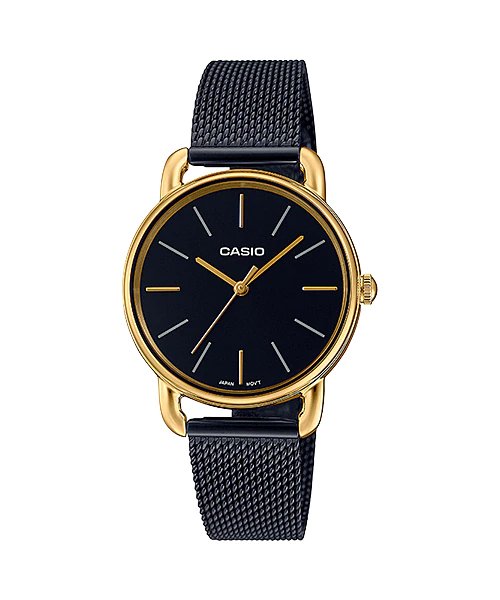 Casio Women Gold Ion Plated Case LTP - E412MGB - 1ADF Watch - Zamana.pk Main image