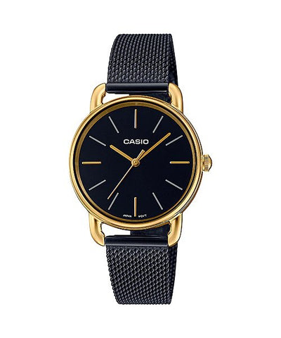 Casio Women Gold Ion Plated Case LTP - E412MGB - 1ADF Watch - Zamana.pk