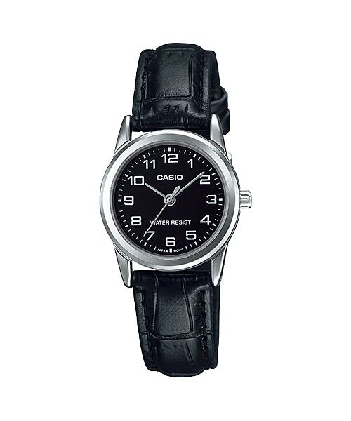 Casio Women's Japanese - Quartz Watch with Calfskin Strap LTP - V001L - 1BUDF - Zamana.pk