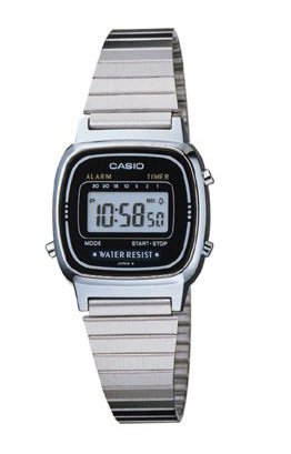 Casio Women's LA670WA - 1 Daily Alarm Digital Watch - Zamana.pk