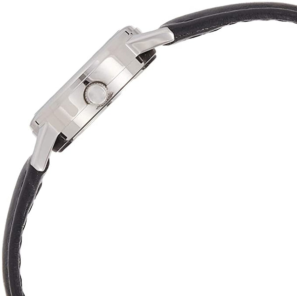 Casio Women's LTP - 1095E - 7A Black Leather Quartz Watch with Silver Dial - Zamana.pk