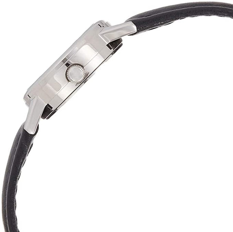 Casio Women's LTP - 1095E - 7A Black Leather Quartz Watch with Silver Dial - Zamana.pk