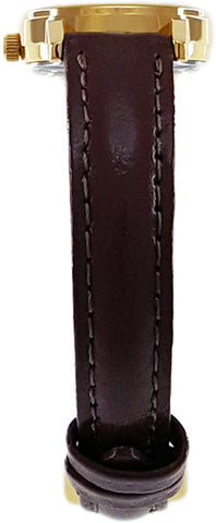 Casio Women's LTP - 1095Q - 9B1 Brown Leather Quartz Watch with Gold Dial - Zamana.pk