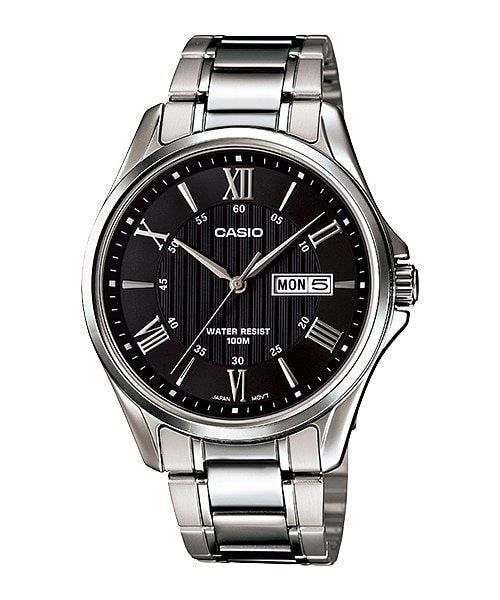 Casio Wristwatch For Men MTP - 1384D - 1AVDF - Zamana.pk Main image