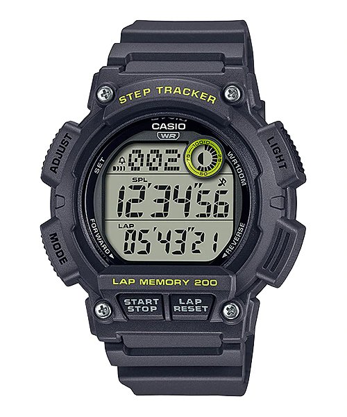 Casio - WS - 2100H - 8A - Stainless Steel Watch For Men - Zamana.pk Main image