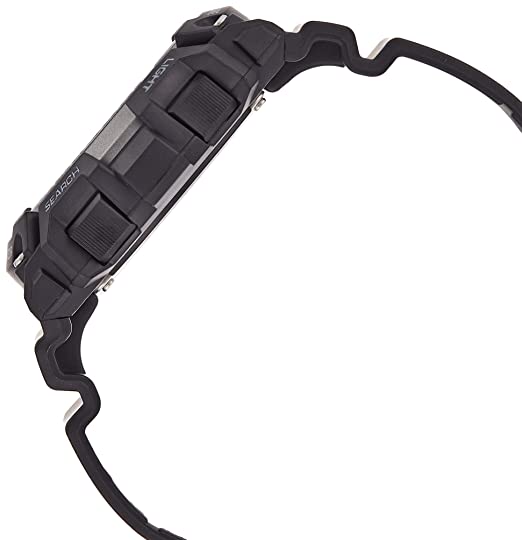 Casio Youth - Combination Analog - Digital Black Dial Men's Watch - AEQ - 200W - 1AVDF - Zamana.pk