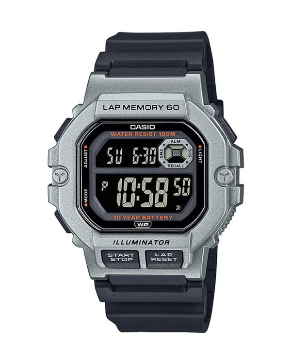 Casio Youth Digital Black Dial Men's Watch - WS - 1400H - 1BVDF - Zamana.pk