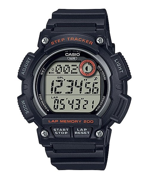 Casio Youth Series Analog - Digital Black Dial Men's Watch - WS - 2100H - 1AVDF - Zamana.pk Main image