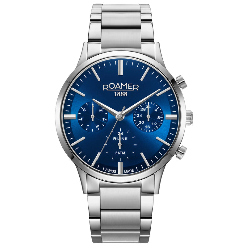Roamer 718982 41 45 70 R-Line Multifunction Men's Blue Watch