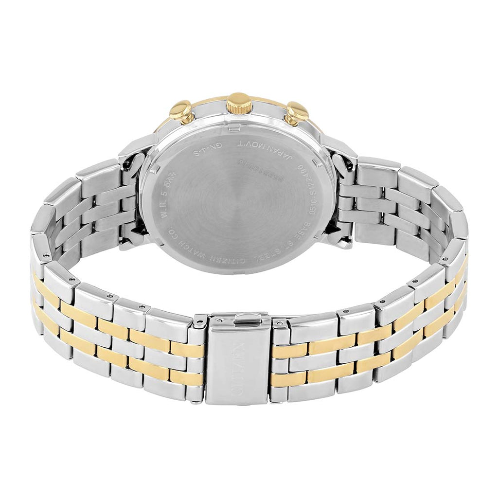 Citizen - AN3616 - 75L - Quartz Chronograph Stainless Steel Watch For Men - Zamana.pk