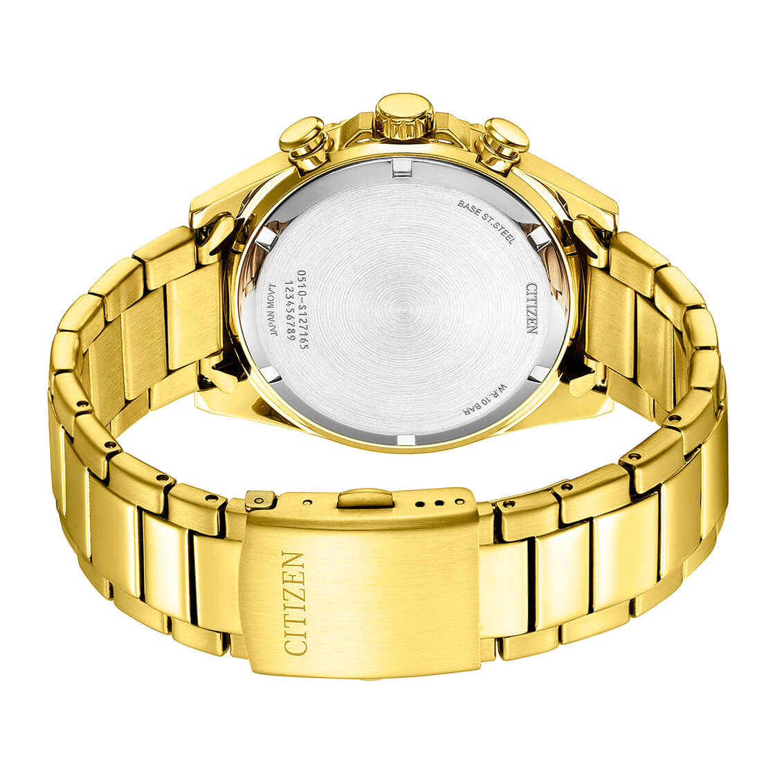 Citizen - AN3652 - 55E - Quartz Chronograph Stainless Steel Watch For Men - Zamana.pk