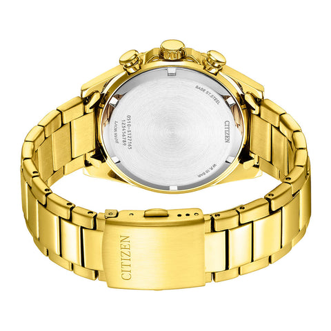 Citizen - AN3652 - 55E - Quartz Chronograph Stainless Steel Watch For Men - Zamana.pk