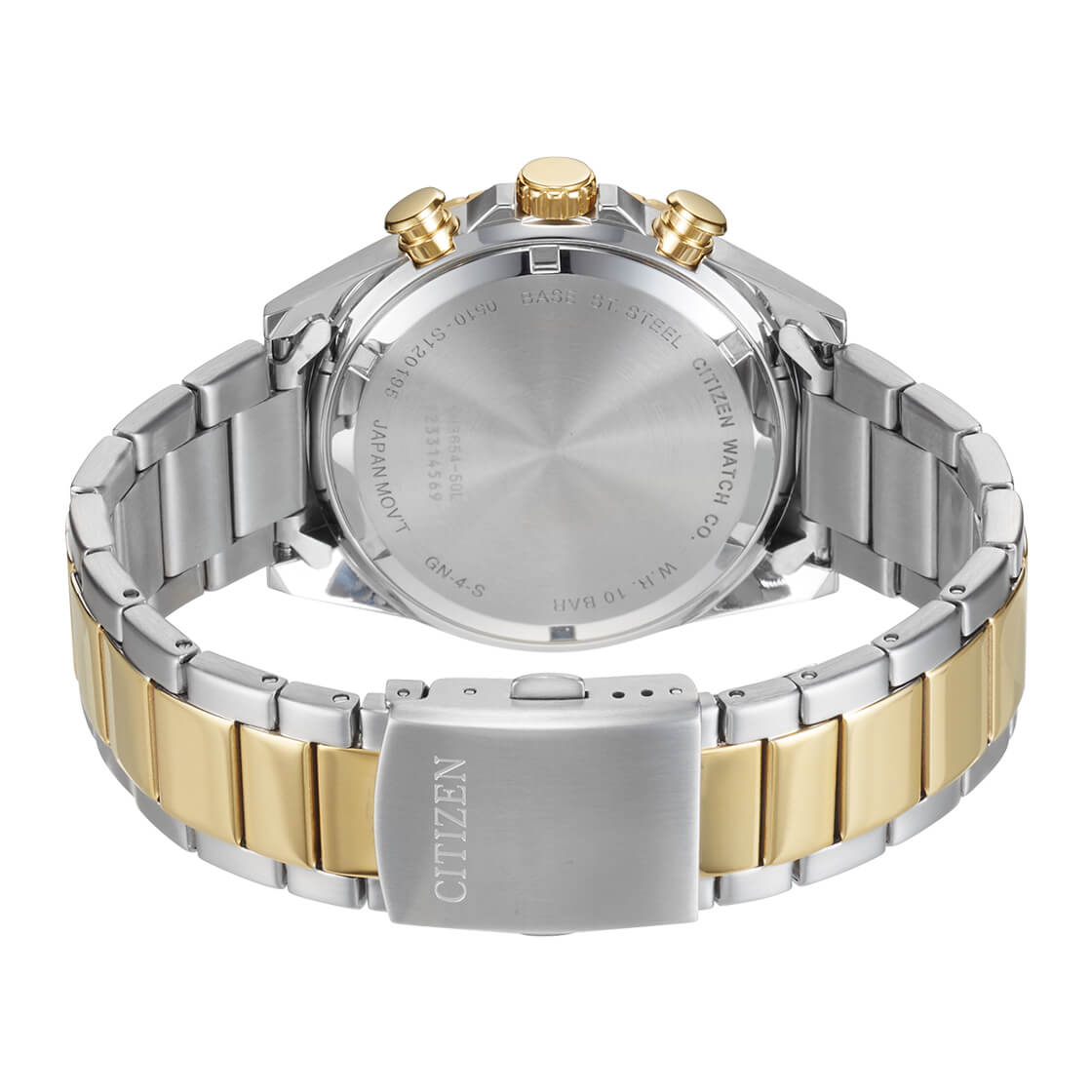 Citizen - AN3654 - 50L - Quartz Chronograph Stainless Steel Watch For Men - Zamana.pk