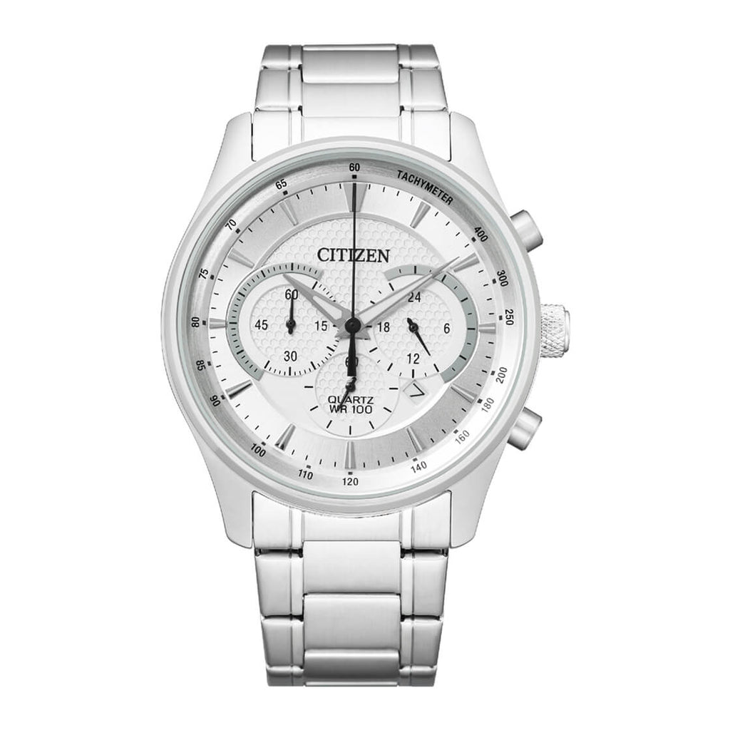 Citizen - AN8190 - 51A - Quartz Chronograph Stainless Steel Watch For Men - Zamana.pk